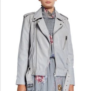 Walter Baker Kingsley Leather XS Belted Jacket